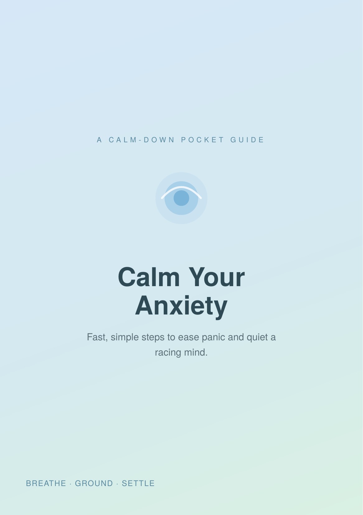 Calm Your Anxiety cover
