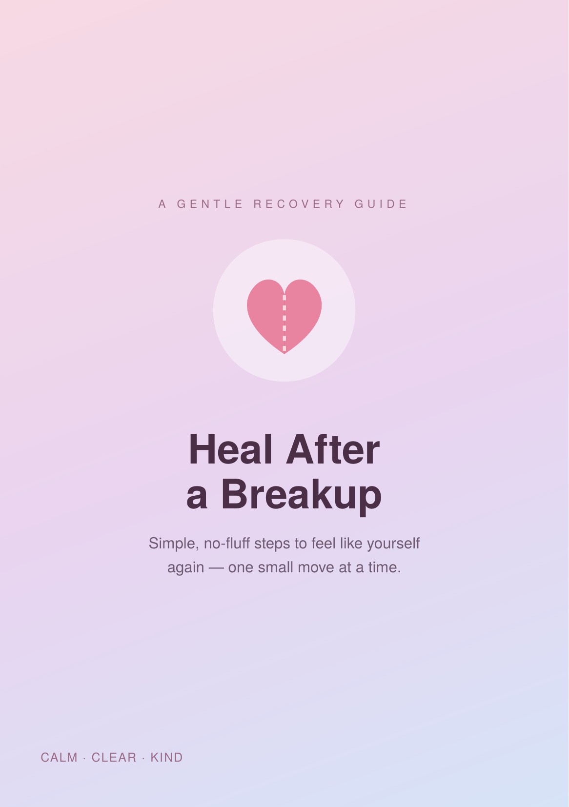 Heal After a Breakup cover